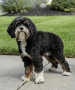 Kevin – Munchkin Bernedoodle Reutje | 10 lbs | Beschikbaar NL